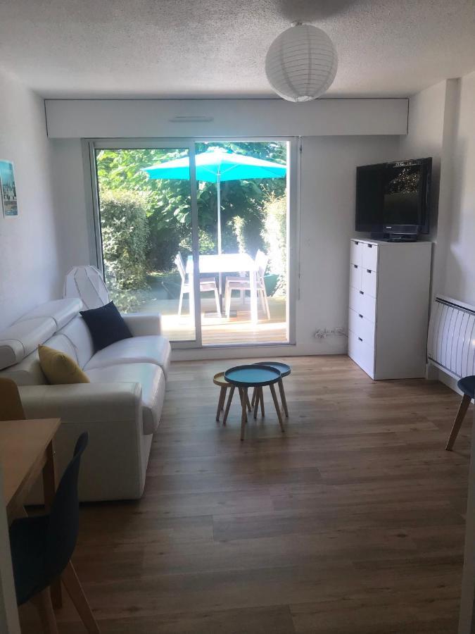 Studio Les Pétrels avec terrasse et jardinet à 2 pas de la plage Pornichet Extérieur photo